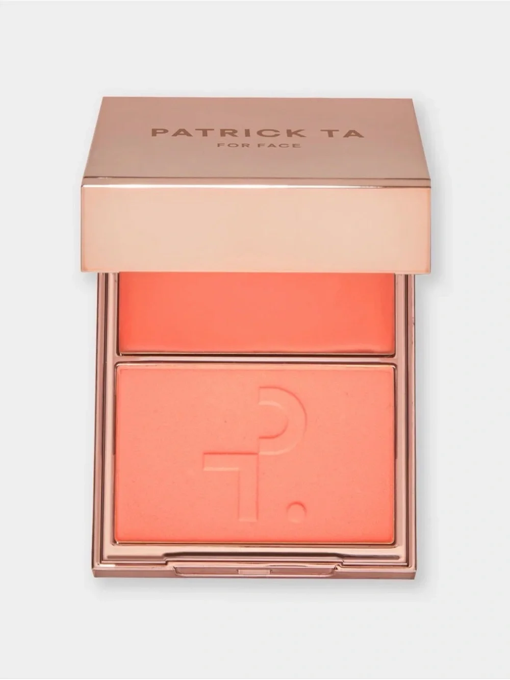 Patrick Ta Coral-Peach Dual Blush Duo- She’s the moment